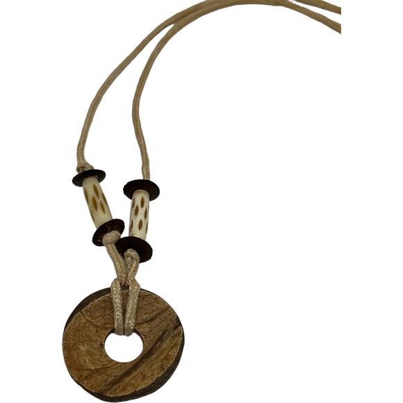 Earthy Boho Pendant Necklace - Picture 8 of 8